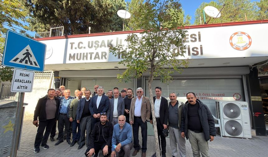 Uşak'taki muhtarlar elektrikle ilgili beklentilerini OEDAŞ yetkililerini anlattı