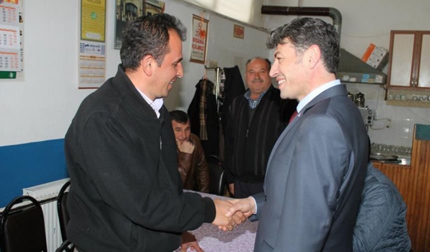 EROL KORKMAZ, ZİYARETLERİNİ SÜRDÜRÜYOR