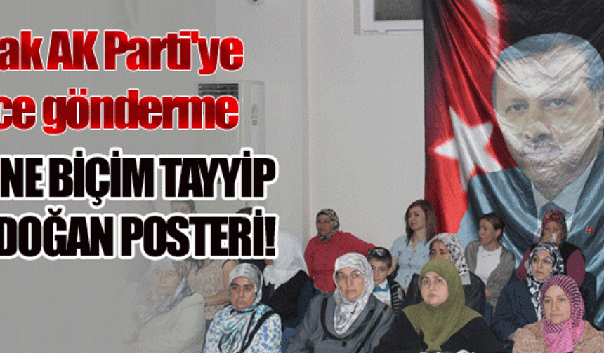 Uşak AK Parti'ye ince gönderme
