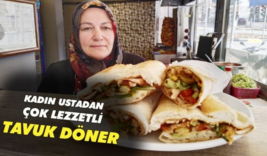 Karabiberi kimyonu bilmediği halde tavuk dönerin ustası oldu