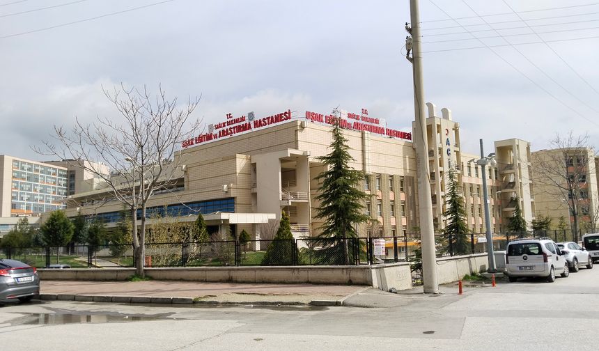 Uşak Eğitim ve Araştırma Hastanesi'nden başka illere sevk edilen kaç hasta var?