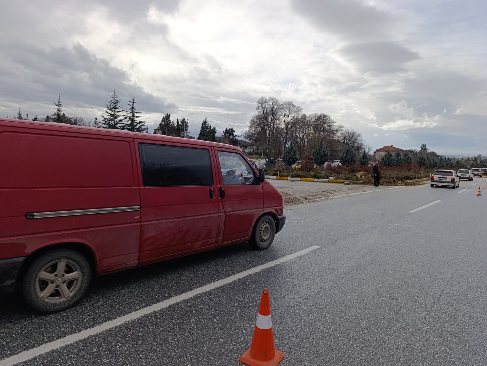 Uşak Çarıkköy Rampası Kaza (2)