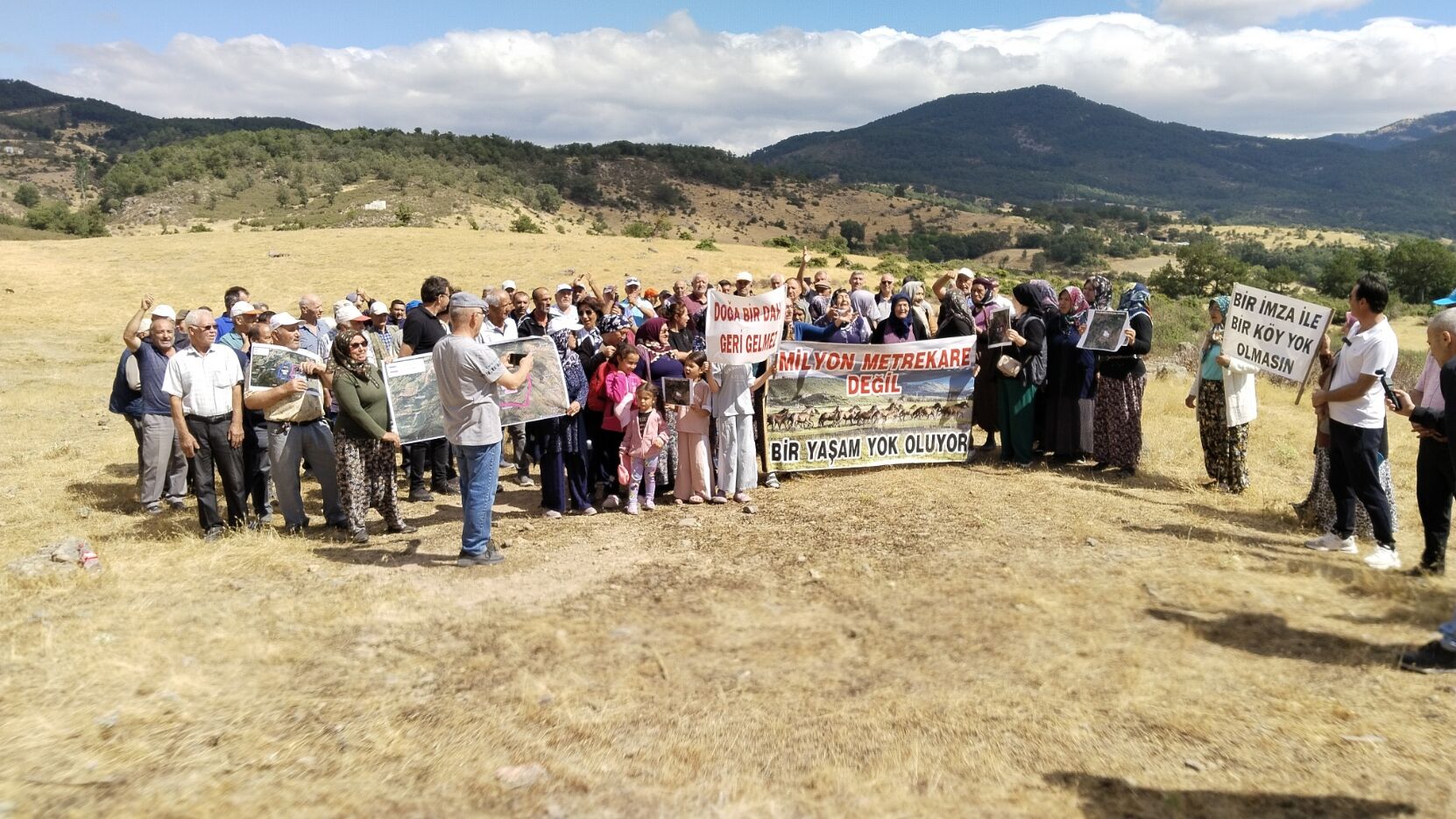 Yaşamışlar Bağbaşı Dağyenice Köyleri Maden Eylemi (4)