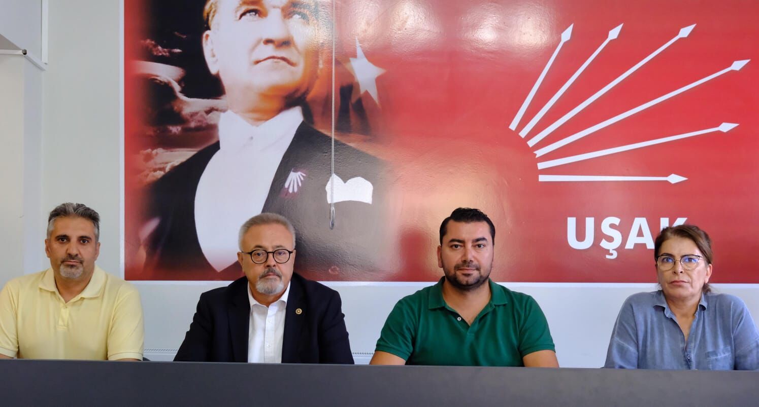 CHP Uşak İl Başkanı, Uşak'taki 63 bin öğrencinin mağduriyetlerine değindi