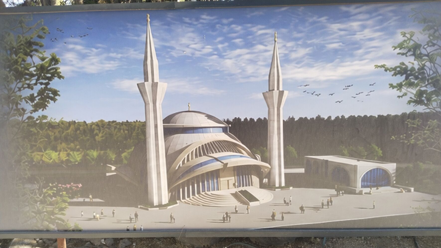 uşak millet camii proje